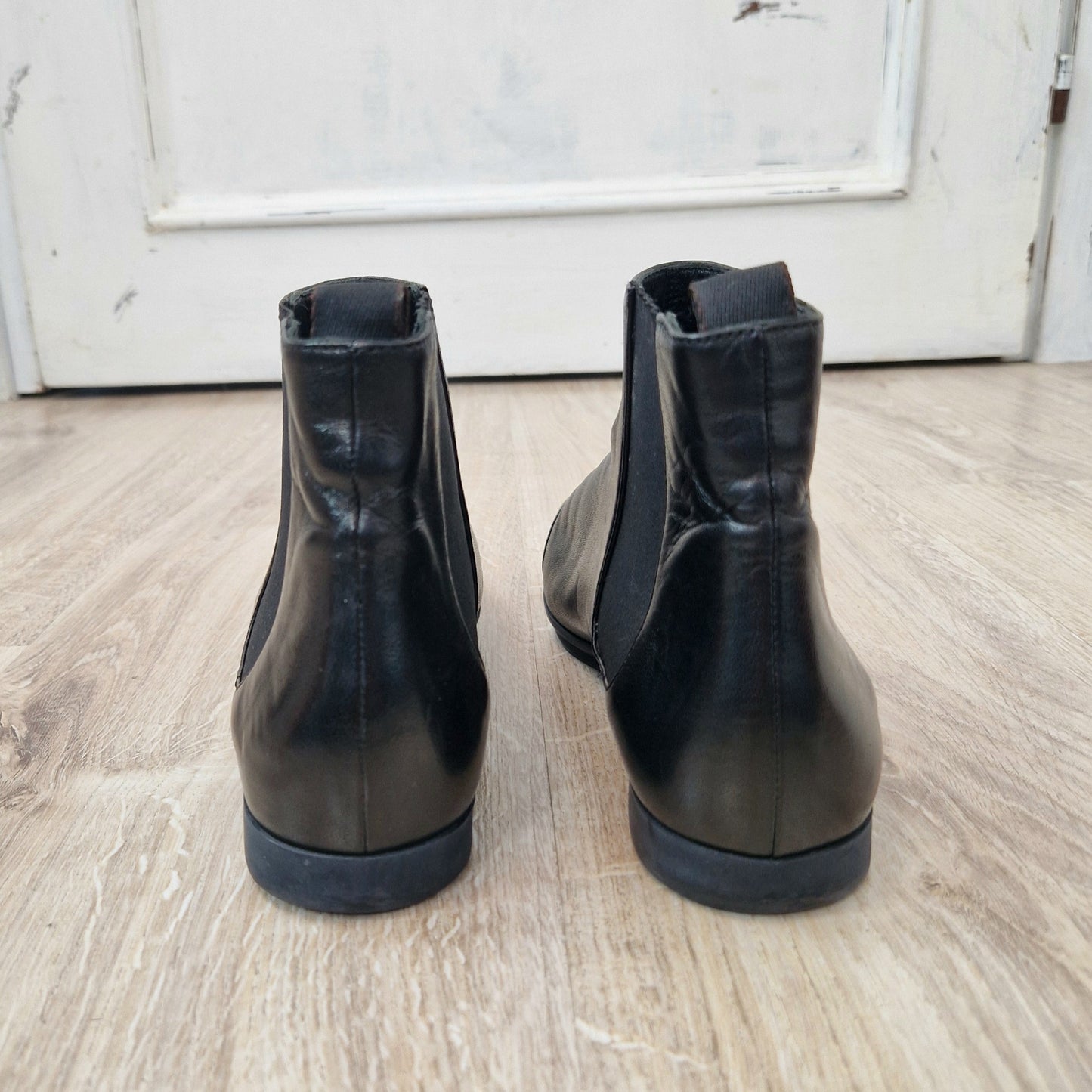 Jil Sander | Stivaletti pelle nera nr.37