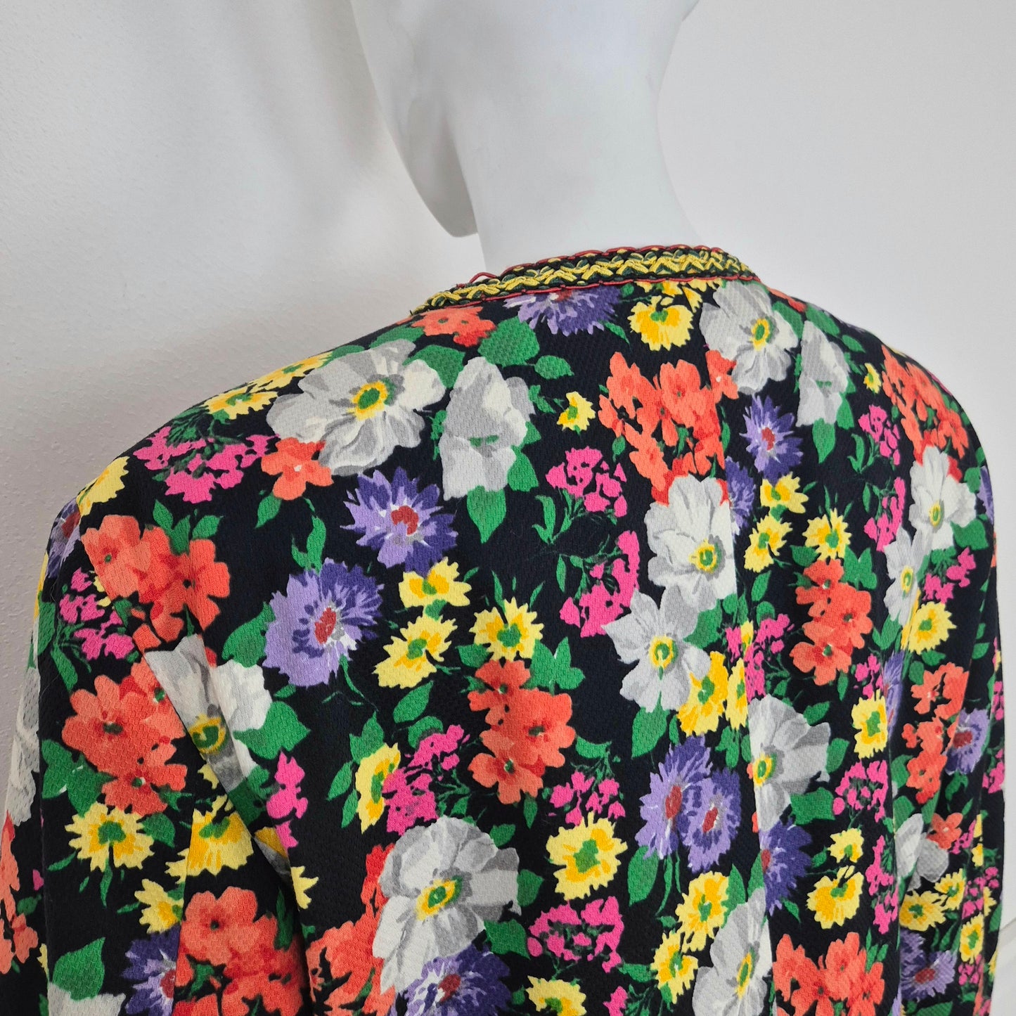 Moschino Couture | Blazer a fiori in cotone