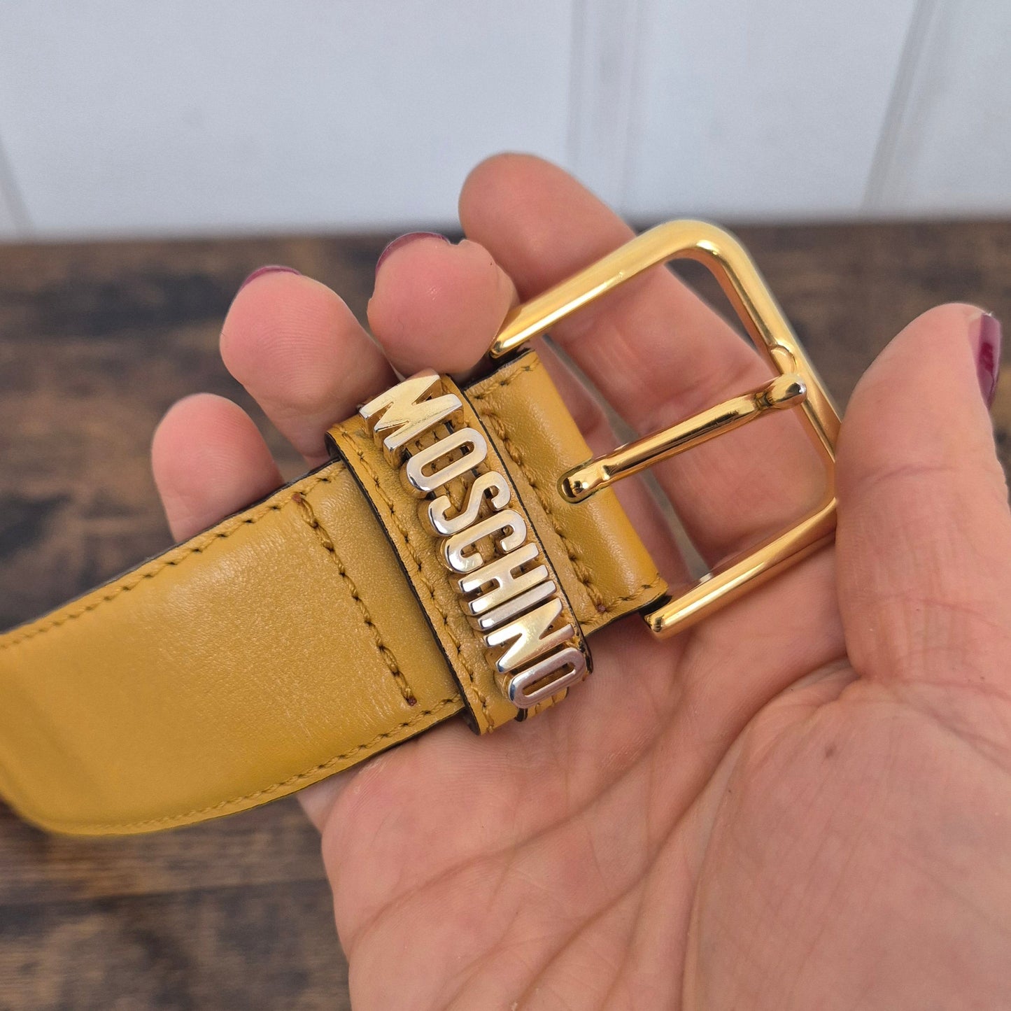 Moschino | Cintura vintage zafferano