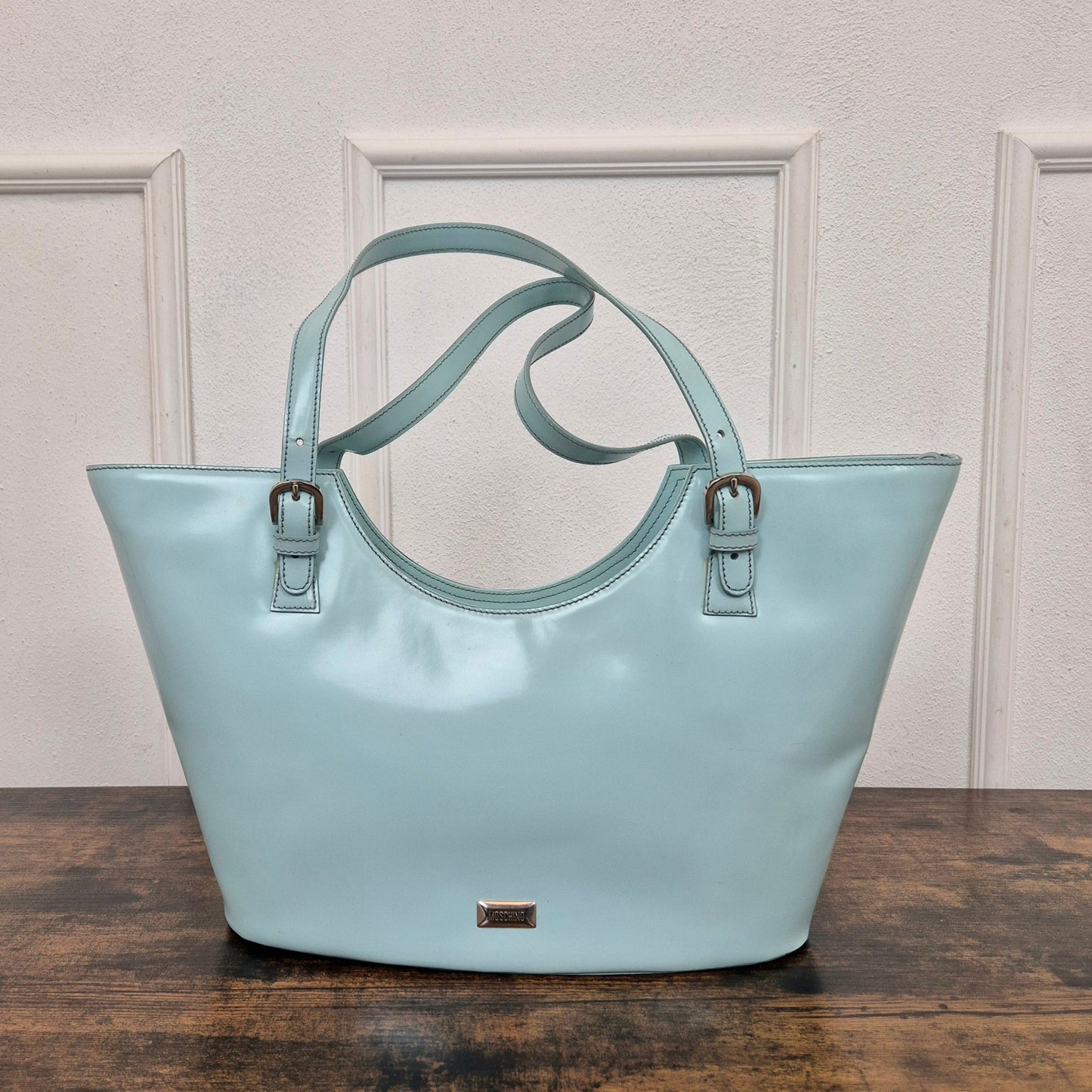 Moschino | Borsa azzurro cielo