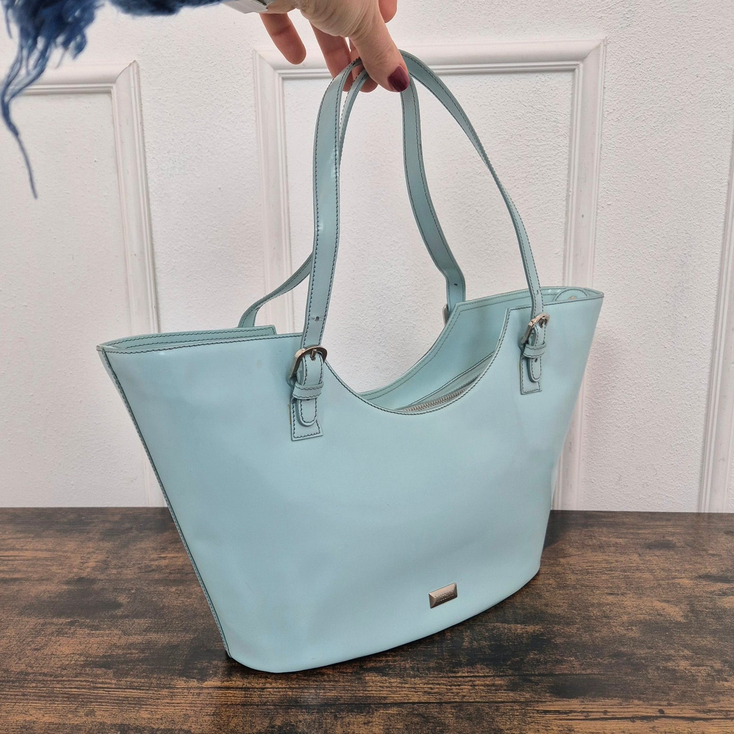 Moschino | Borsa azzurro cielo