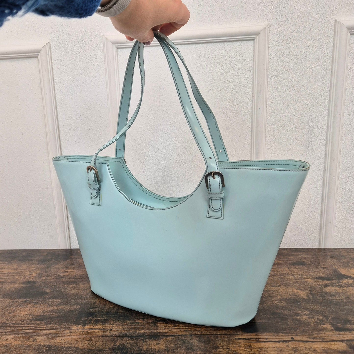 Moschino | Borsa azzurro cielo