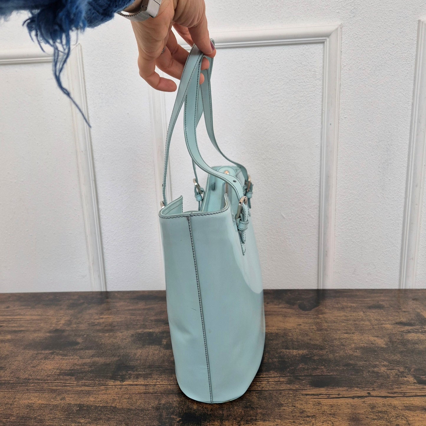 Moschino | Borsa azzurro cielo