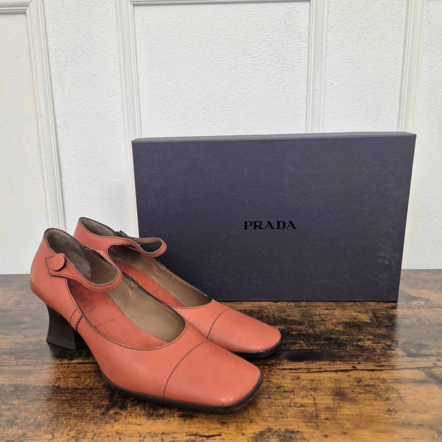 Prada | Mary Jane vintage pelle coccio