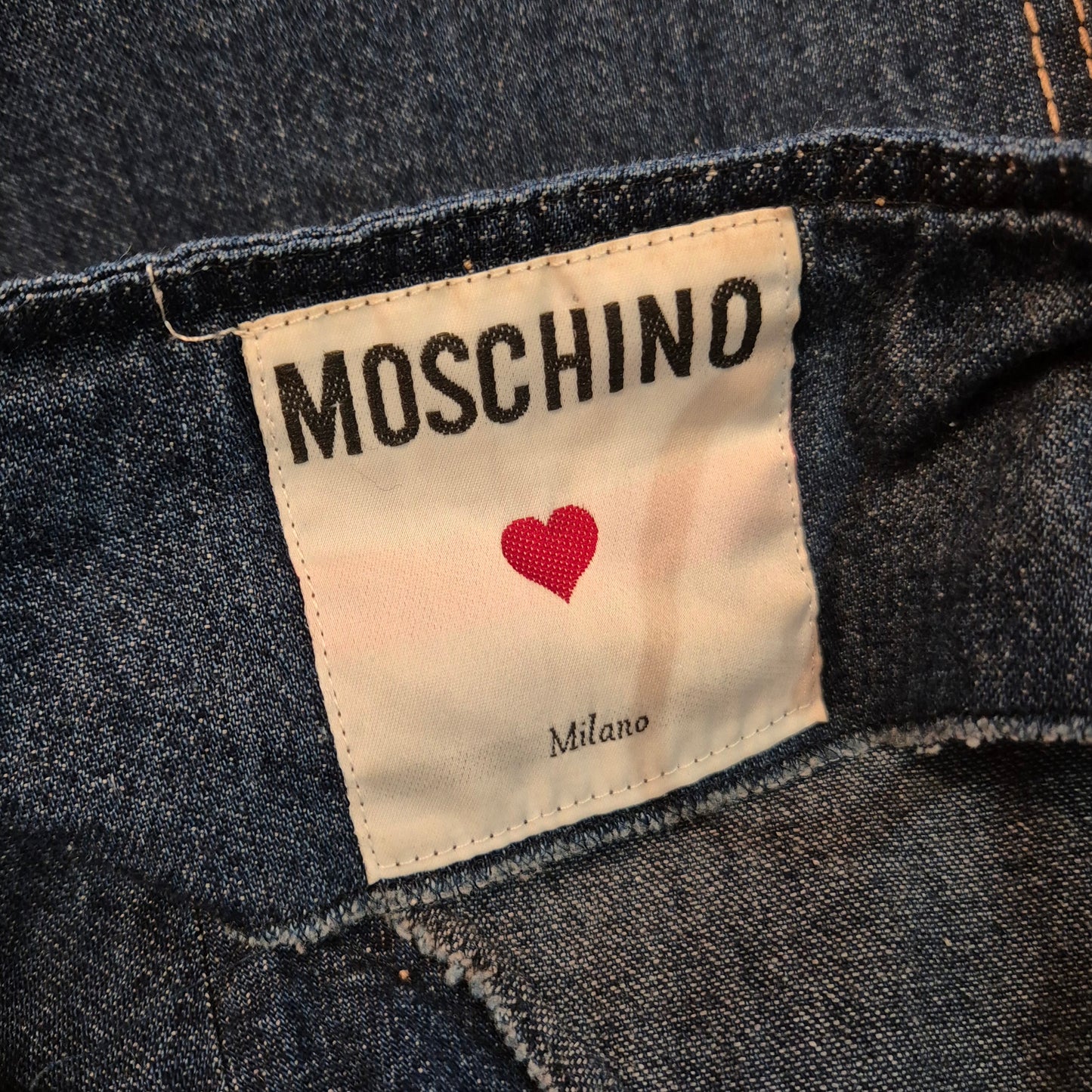 Moschino | Abito midi in denim