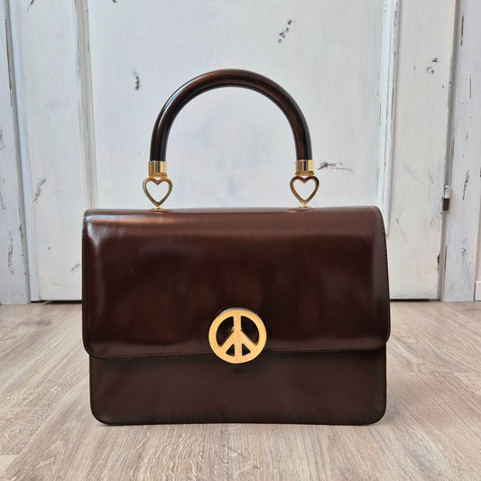 Moschino | Borsa rigida Peace