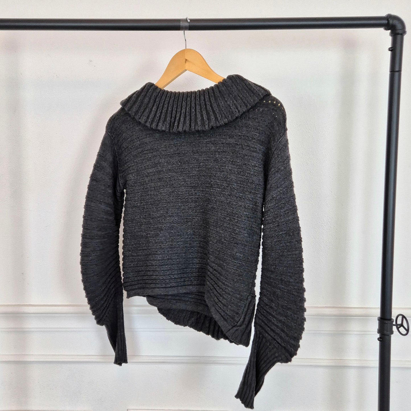 Sonia Rykiel | Cardigan grigio con spilla