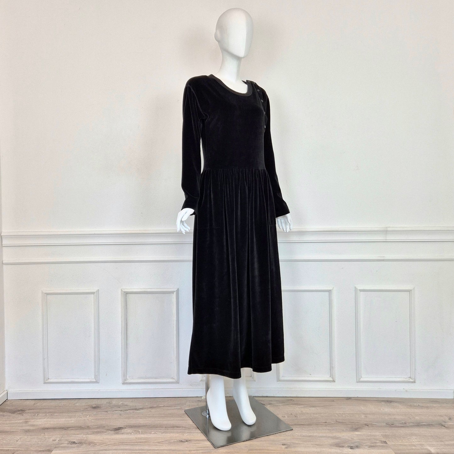 Sonia Rykiel | Abito lungo velluto nero