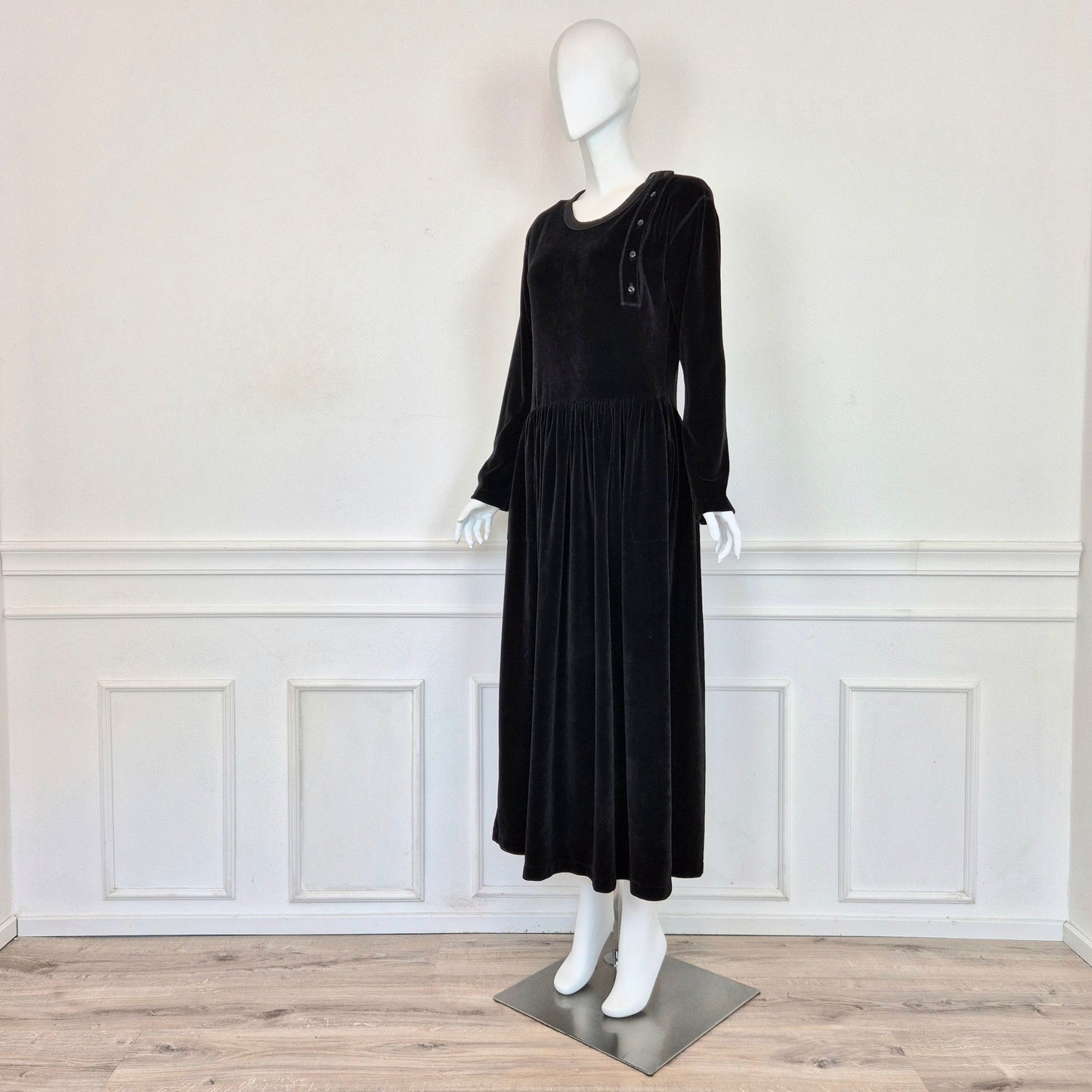 Sonia Rykiel | Abito lungo velluto nero