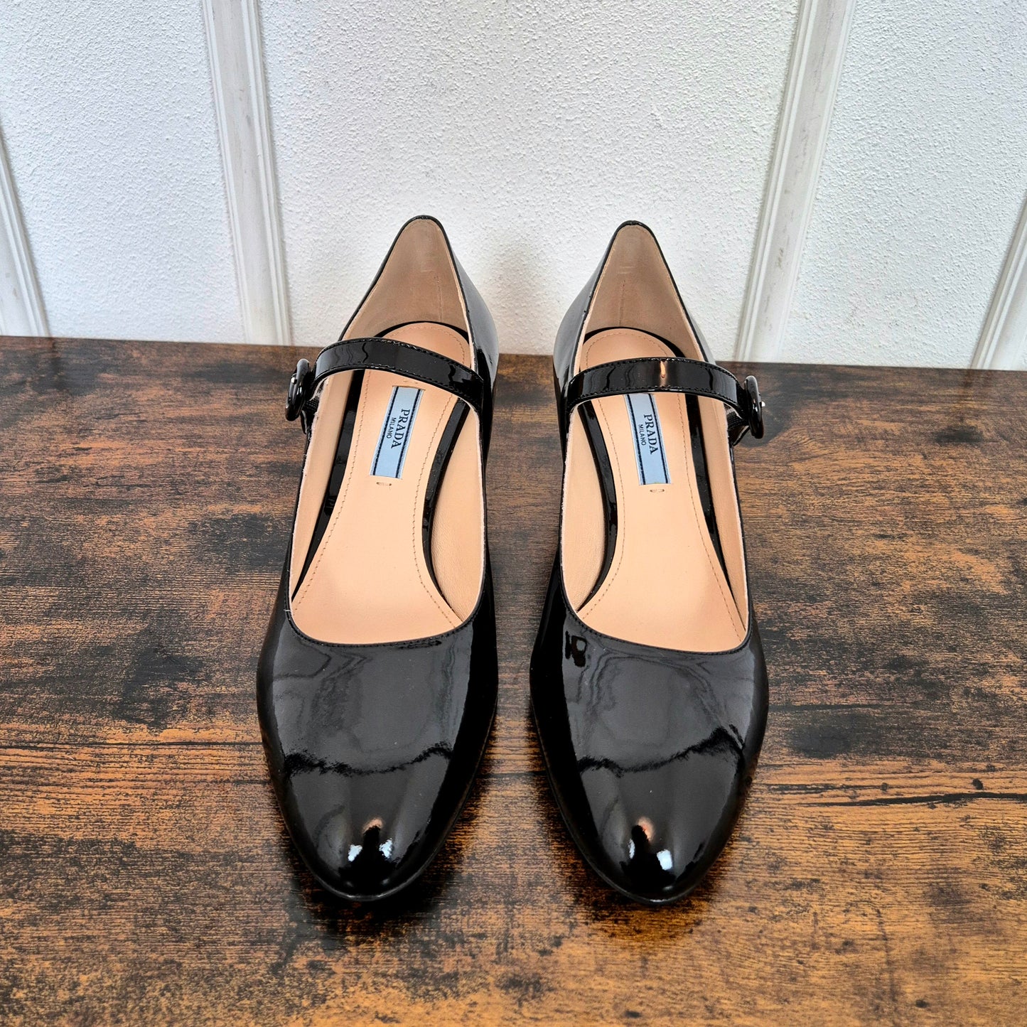 Prada | Mary jane vernice nera nr.38