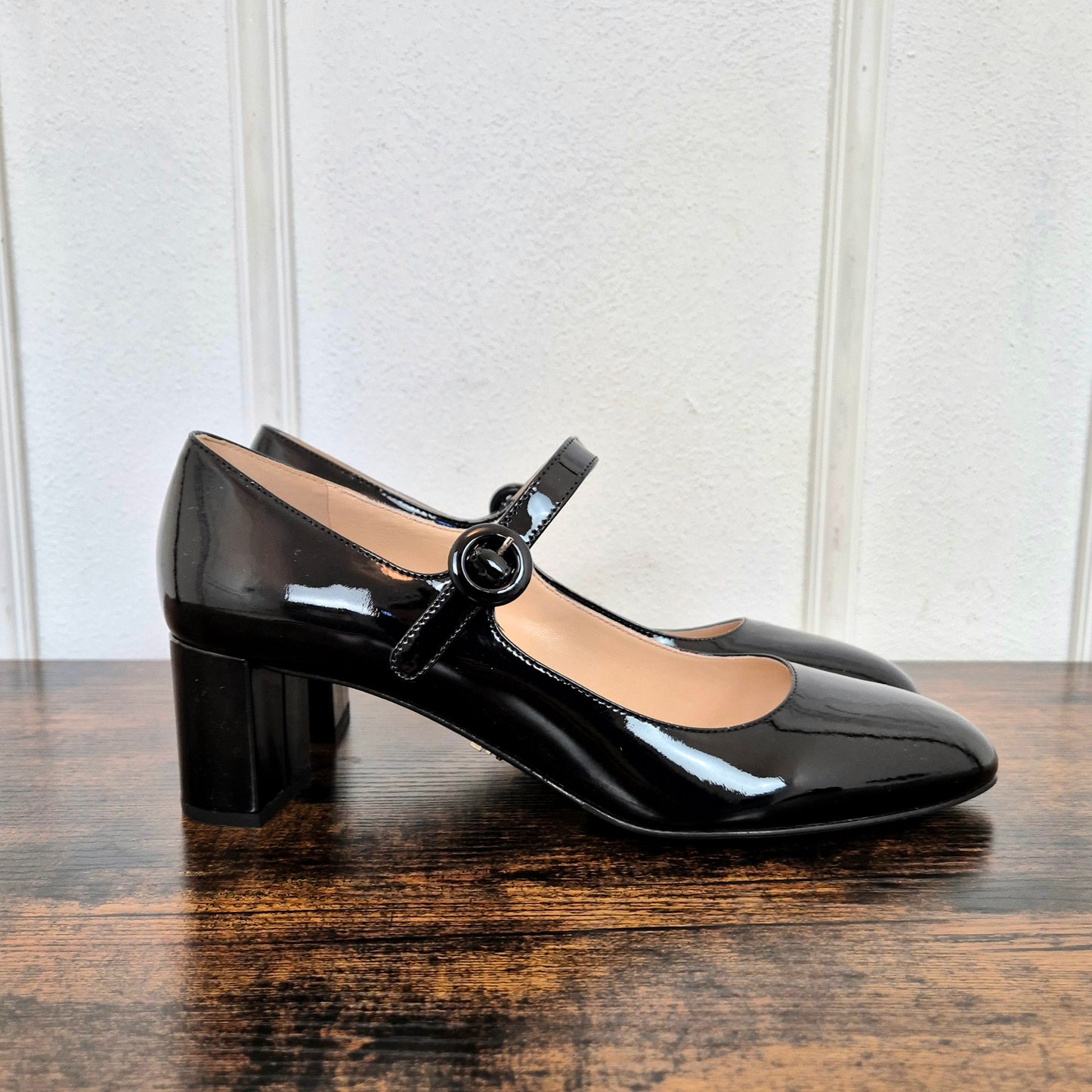 Prada | Mary jane vernice nera nr.38