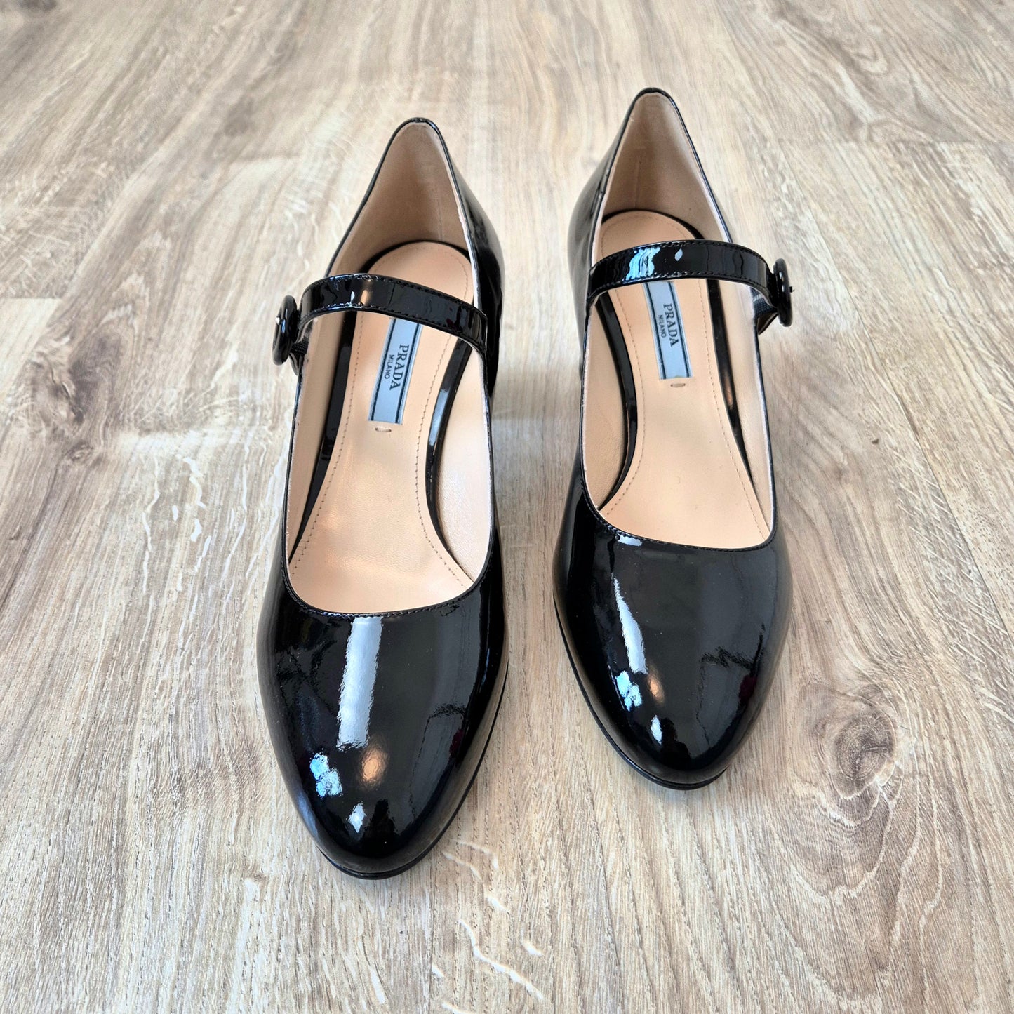 Prada | Mary jane vernice nera nr.38