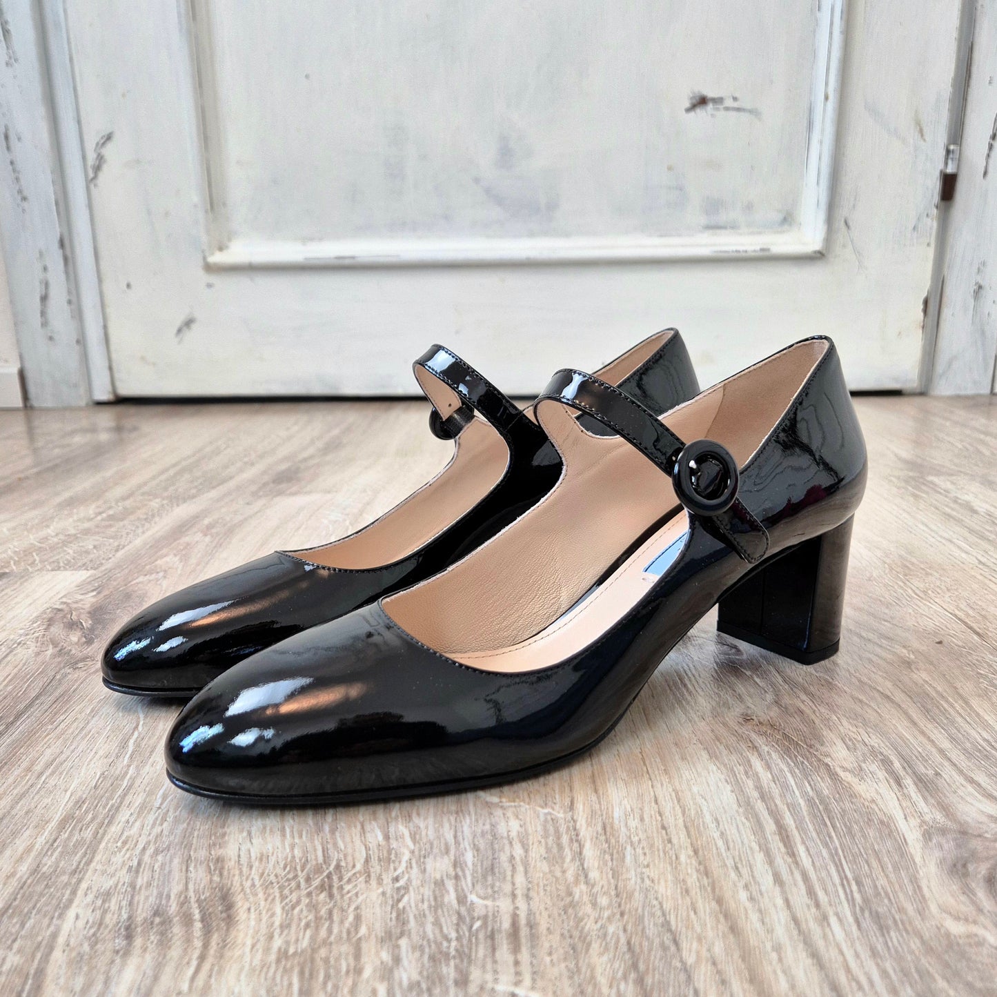 Prada | Mary jane vernice nera nr.38