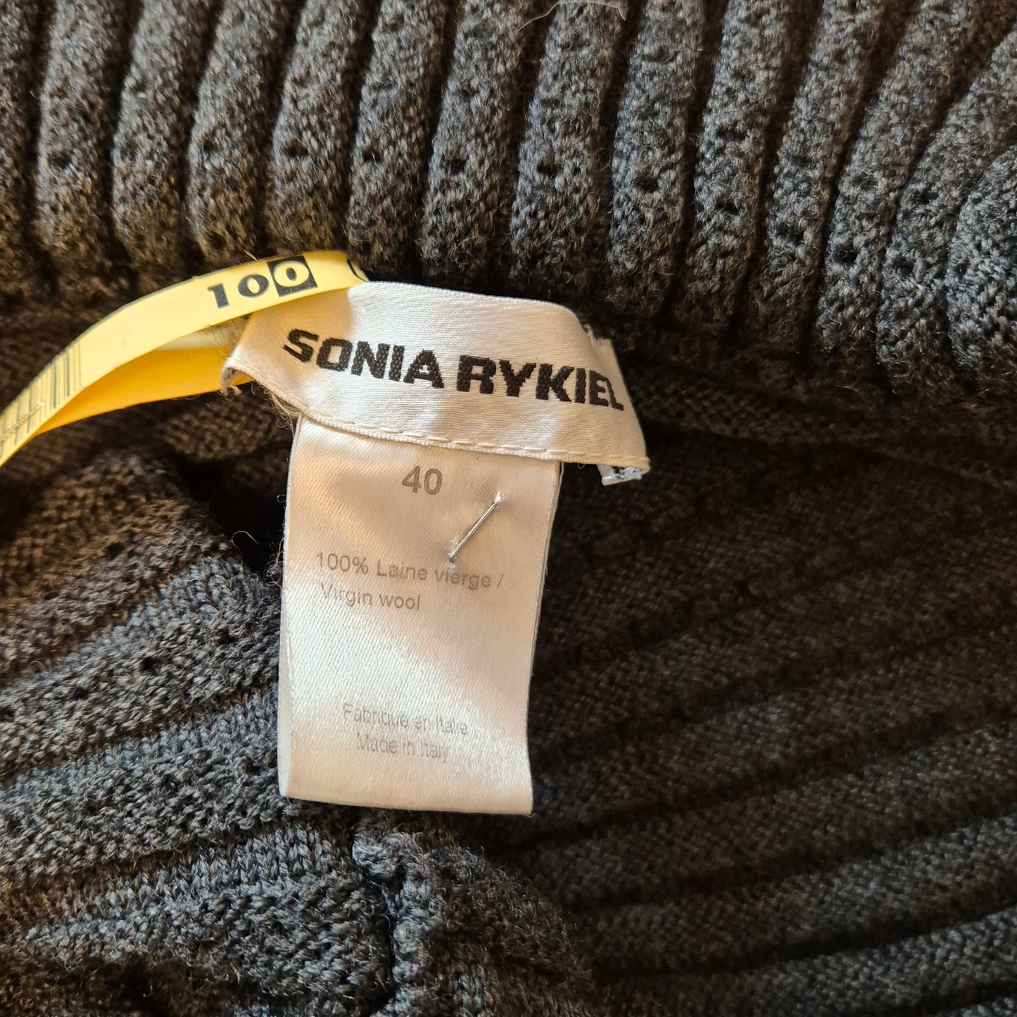 Sonia Rykiel | Cardigan grigio con spilla