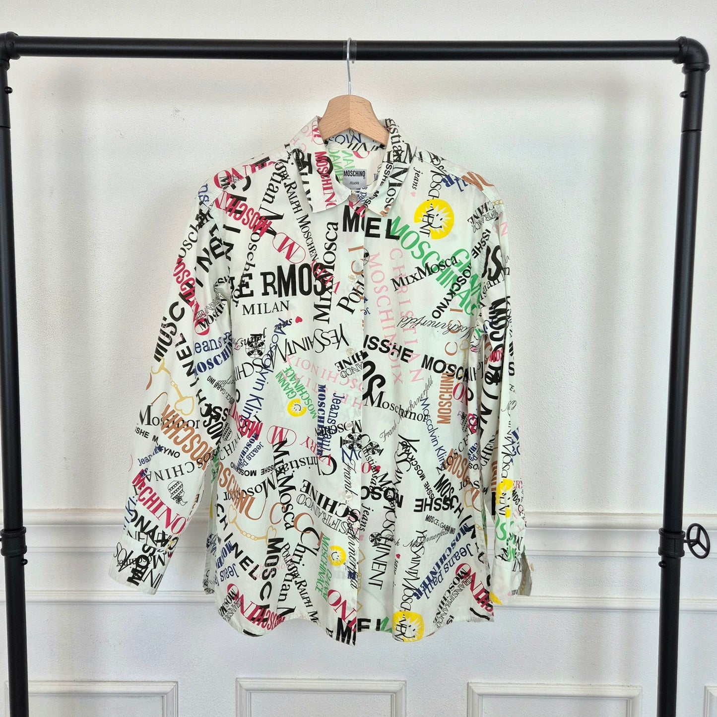 Moschino | Camicia con scritte brand