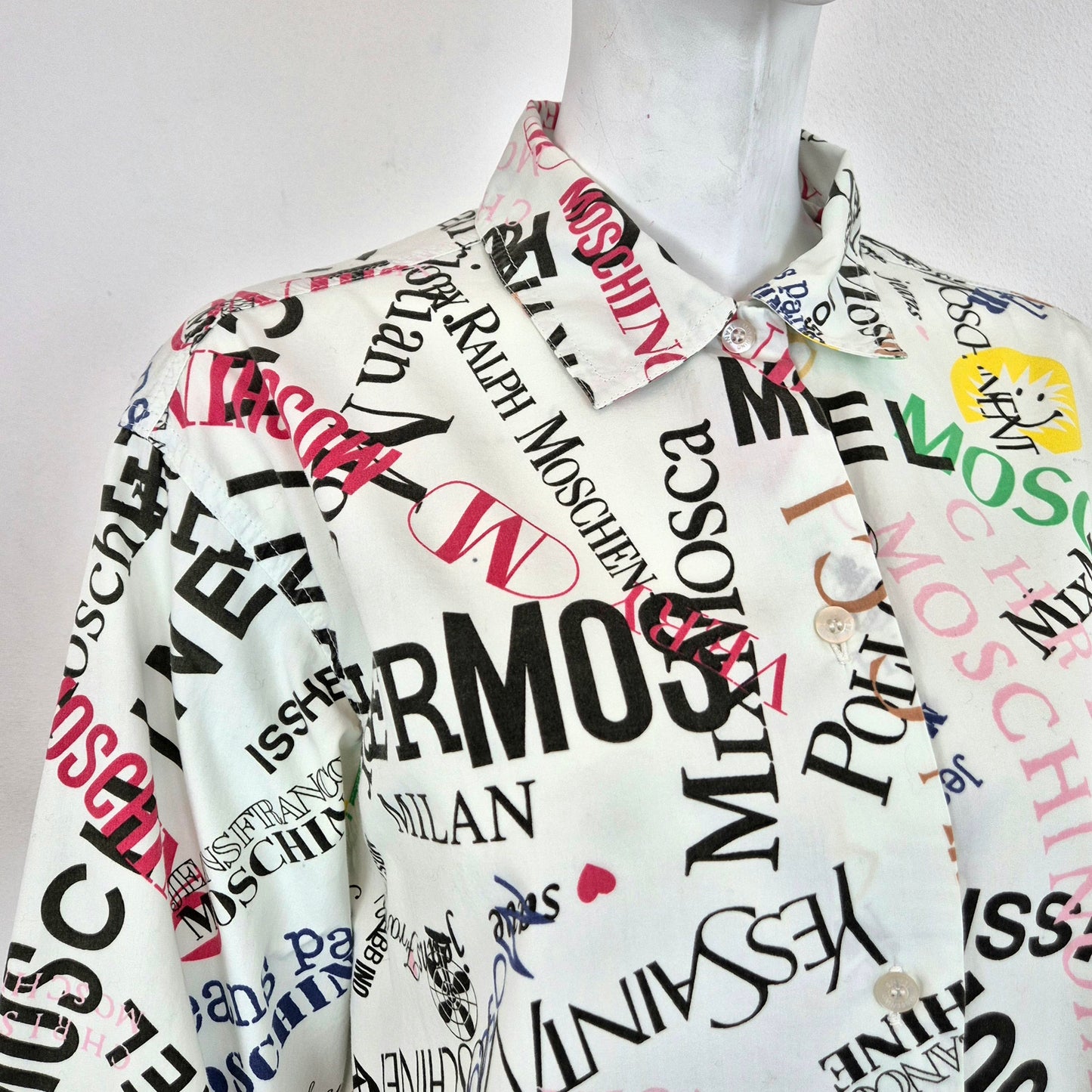 Moschino | Camicia con scritte brand