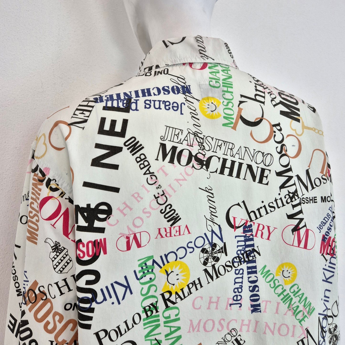 Moschino | Camicia con scritte brand