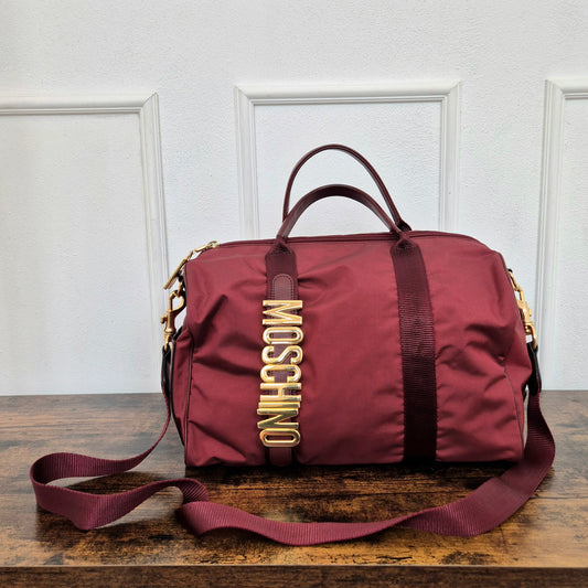 Moschino | Bauletto bordeaux