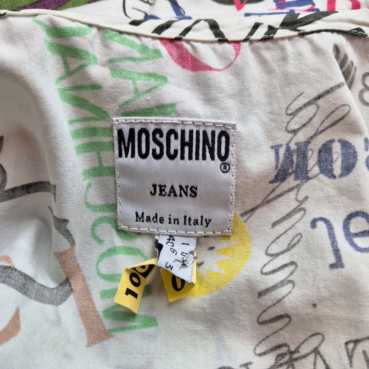 Moschino | Camicia con scritte brand