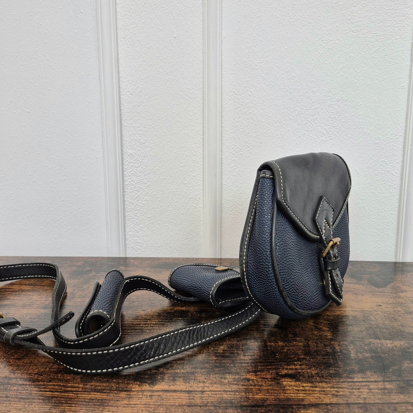 Jc De Castelbajac | Borsa vintage pelle blu