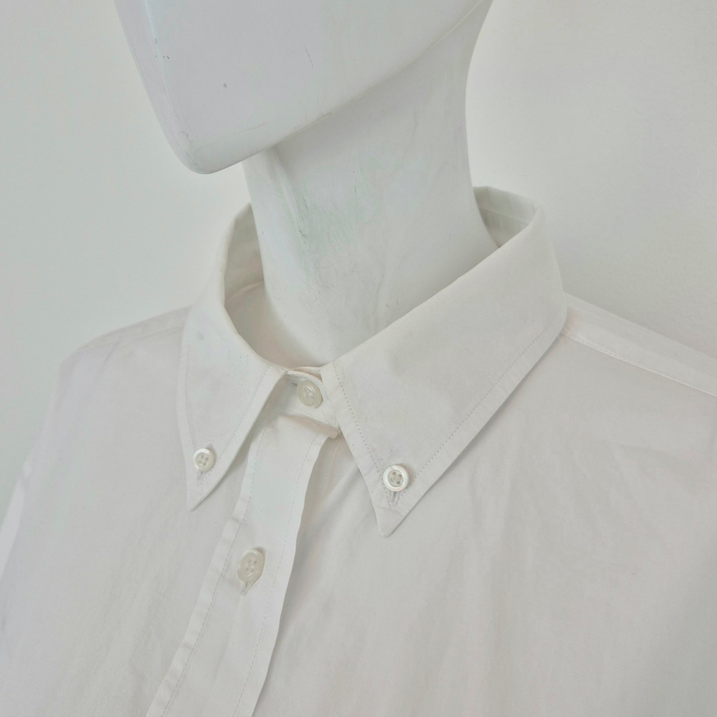 Miu Miu | Camicia bianca logo ricamato