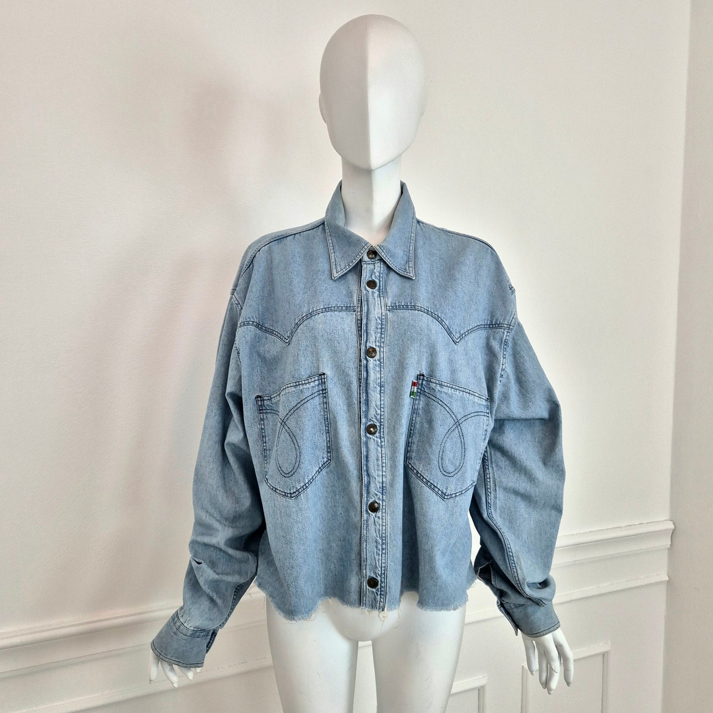 Moschino | Camicia oversize denim