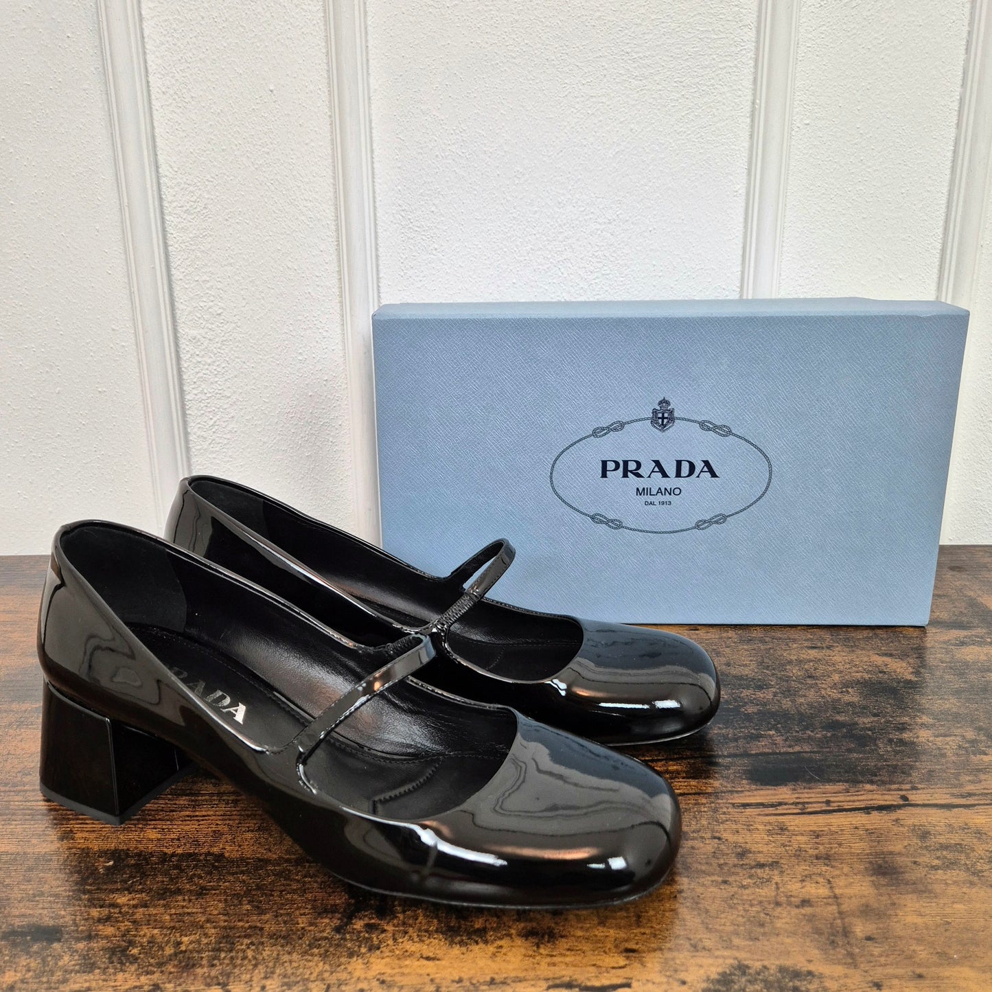 Prada | Mary jane vernice nera nr.40