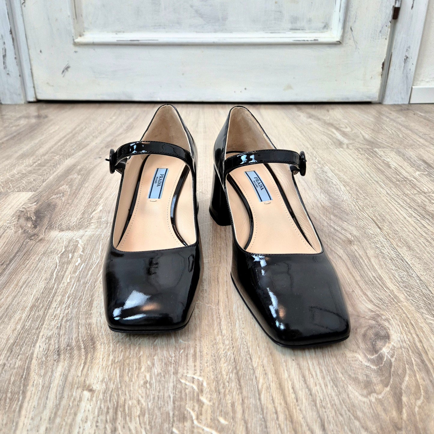 Prada | Mary jane vernice nera nr.37,5