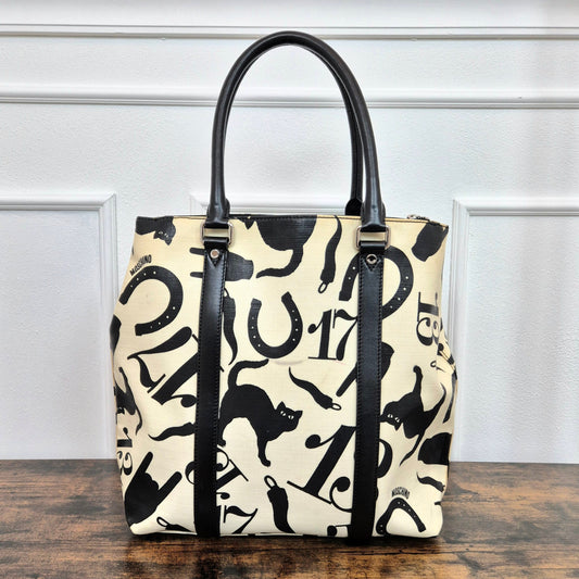 Moschino | Borsa stampa scaramantica