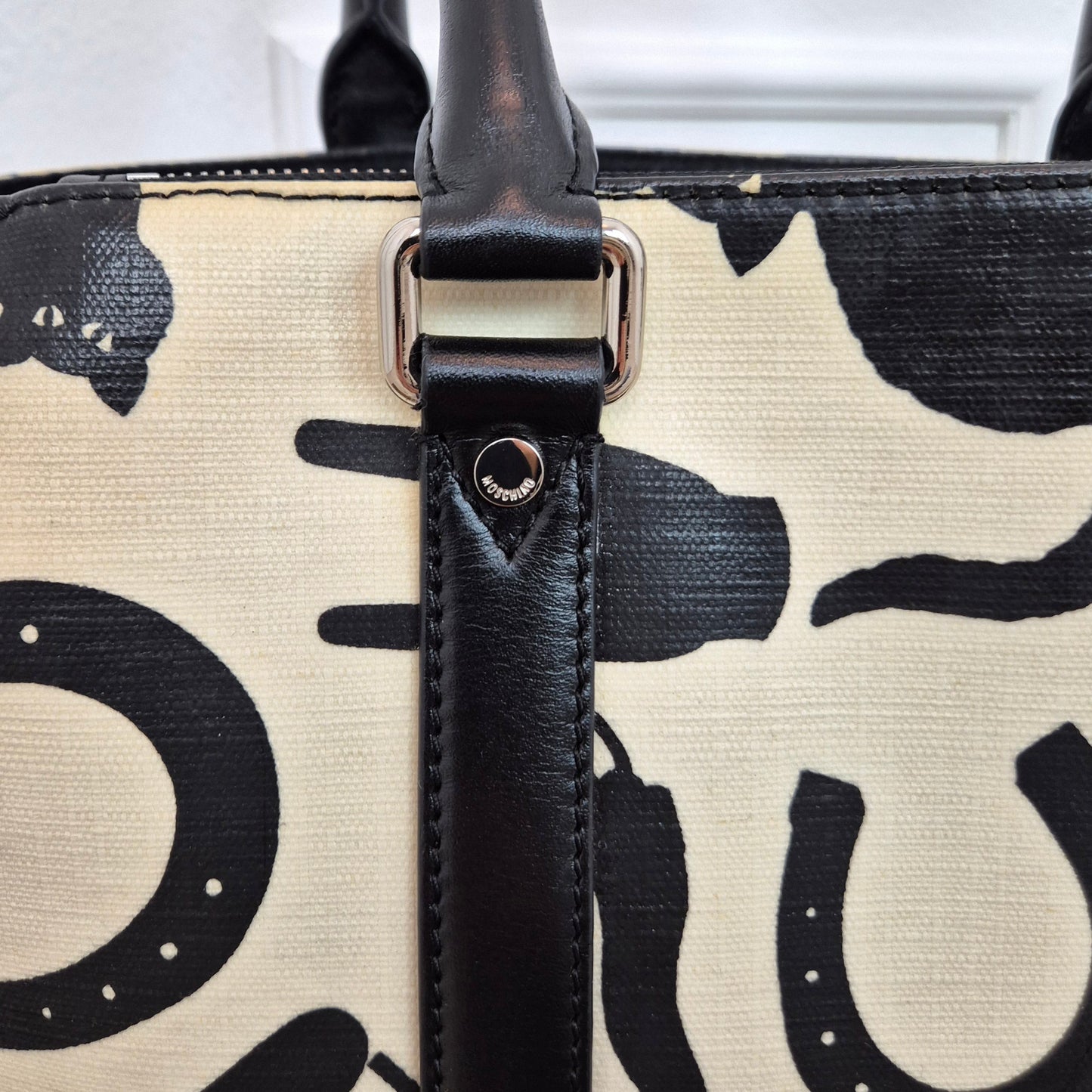 Moschino | Borsa stampa scaramantica