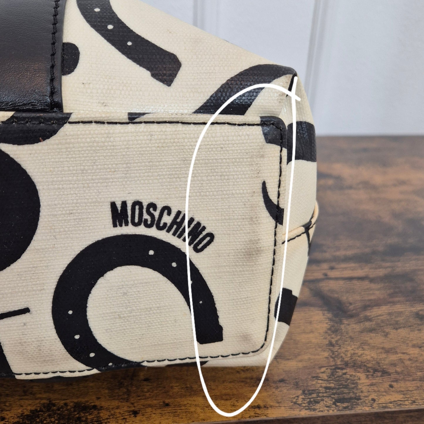 Moschino | Borsa stampa scaramantica