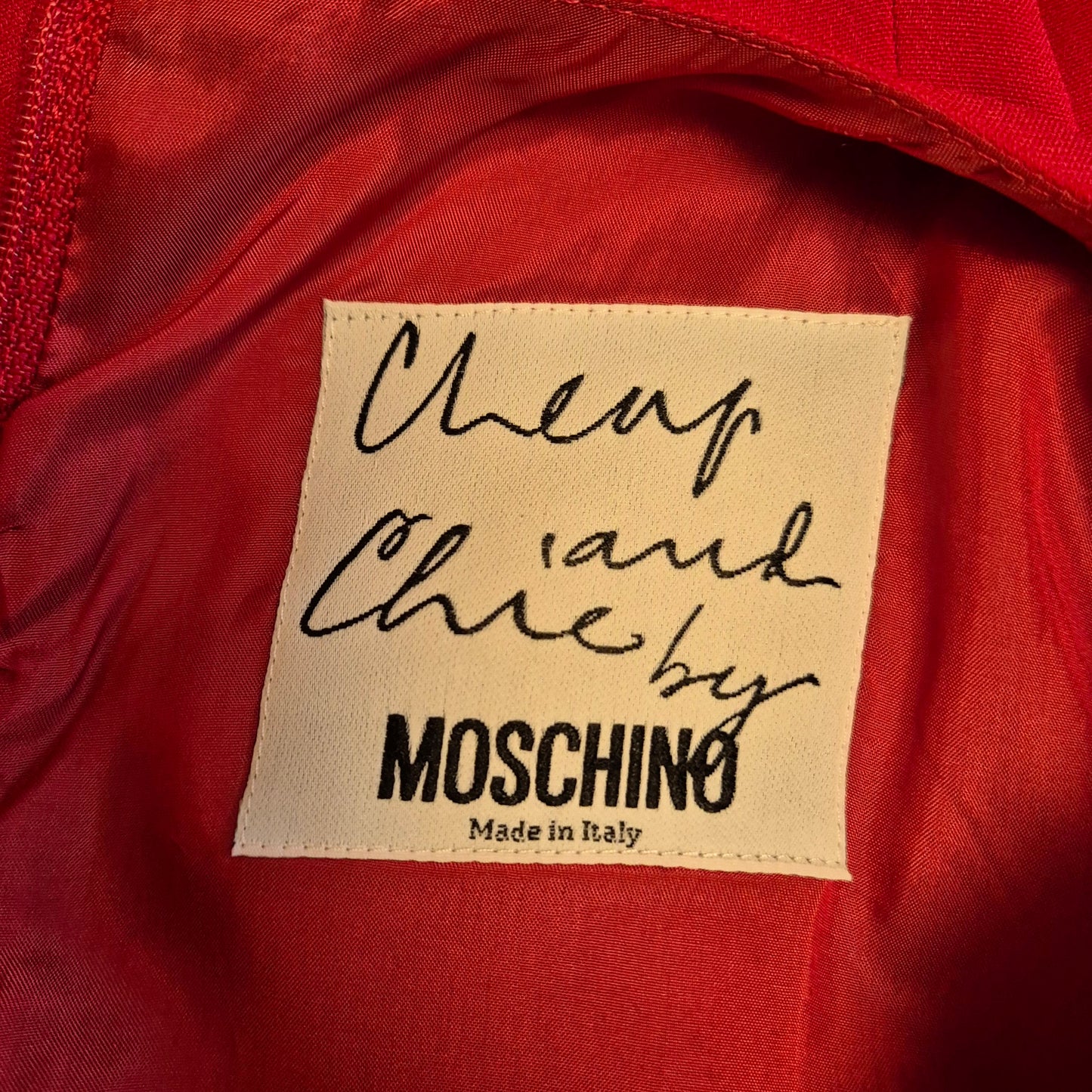 Moschino | Tubino rosso