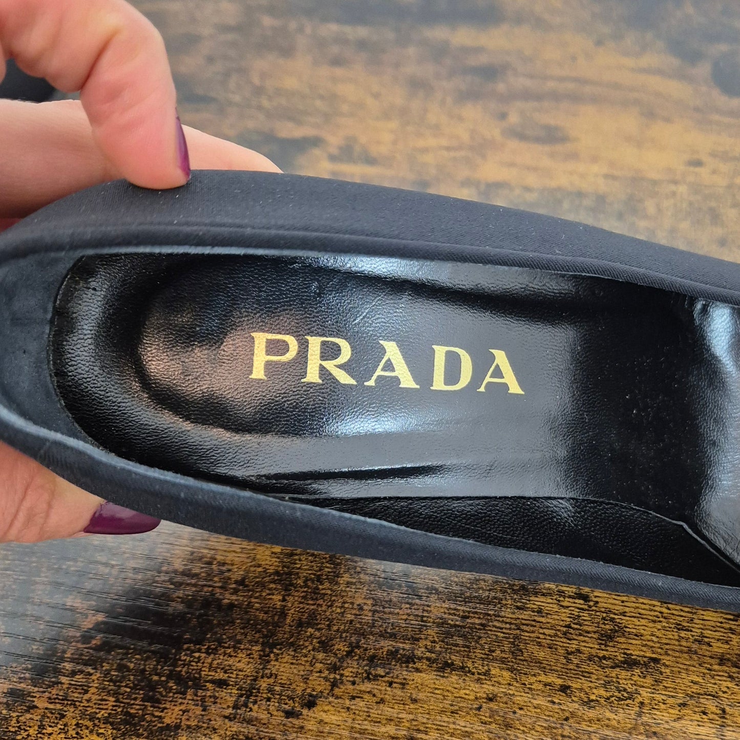 Prada | Scarpe vintage tacco largo