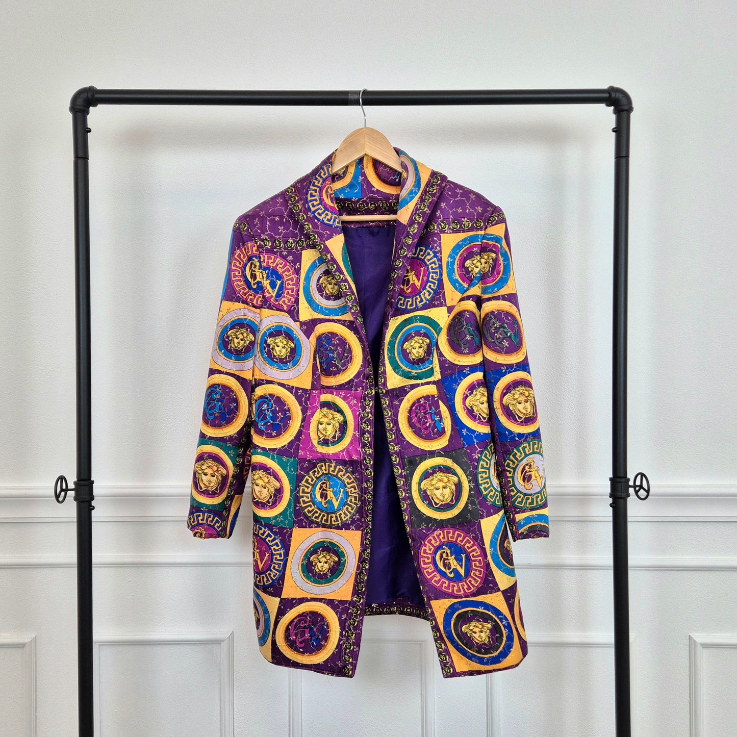 Versace Classic | Giacca lunga multicolor