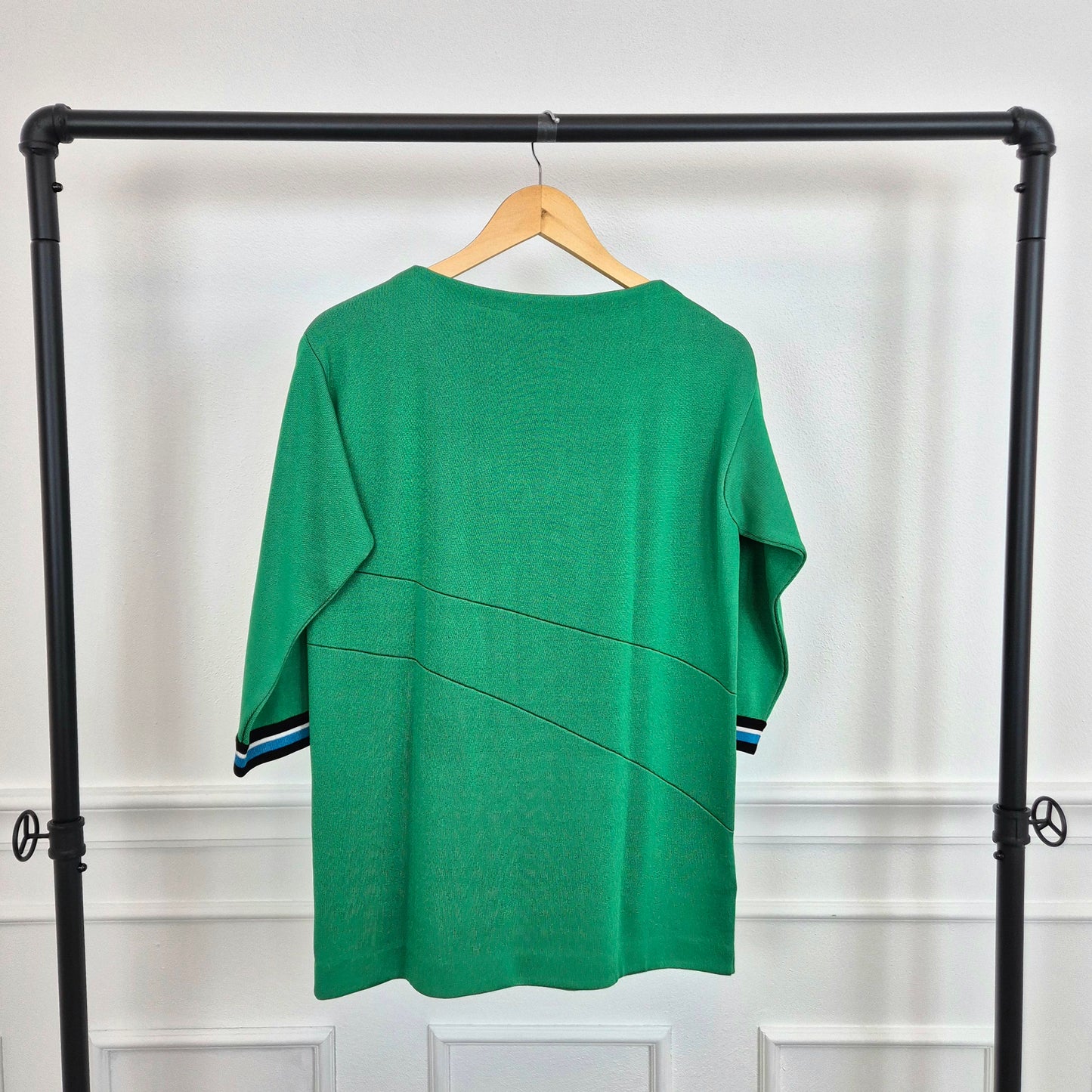 Prada | Maglia viscosa verde prato