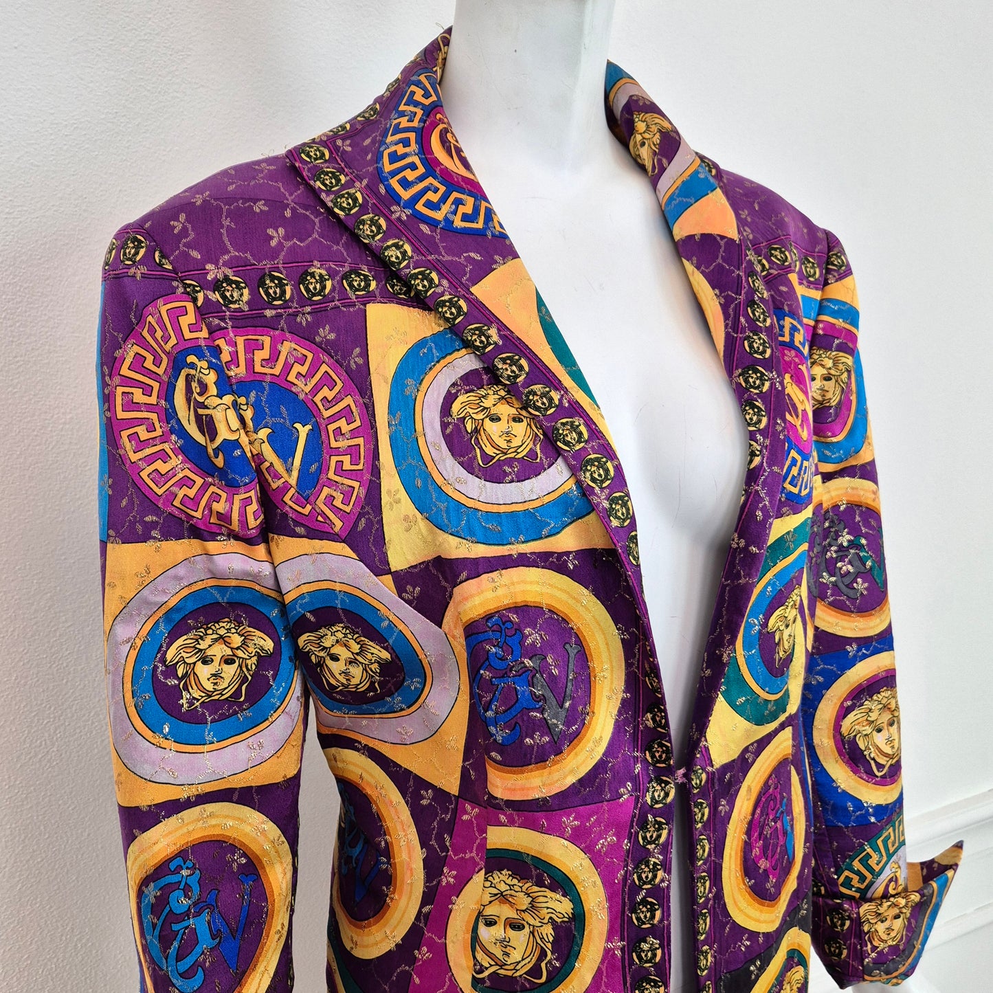 Versace Classic | Giacca lunga multicolor