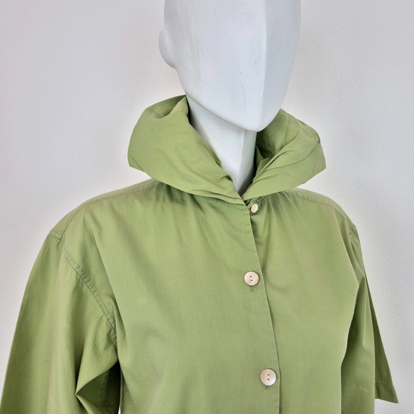 Romeo Gigli | Camicia verde pistacchio 1989