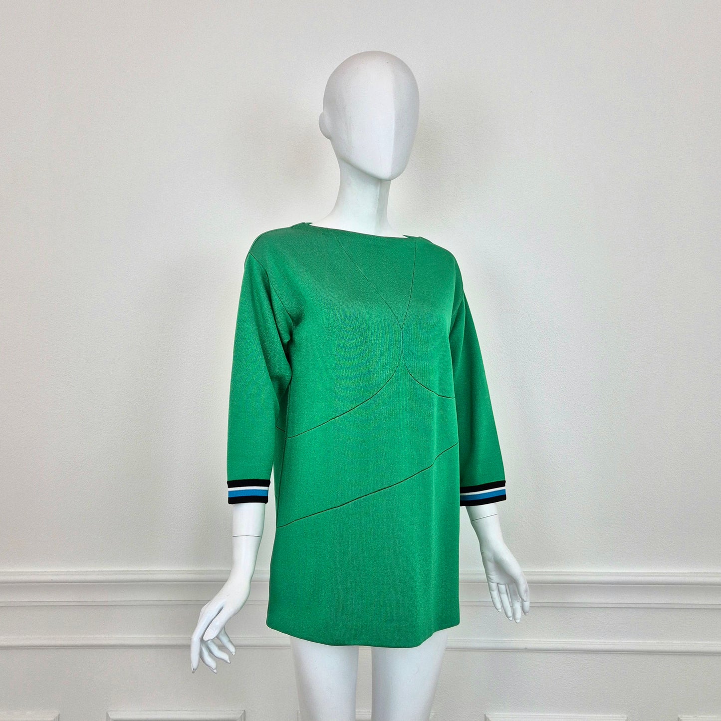 Prada | Maglia viscosa verde prato