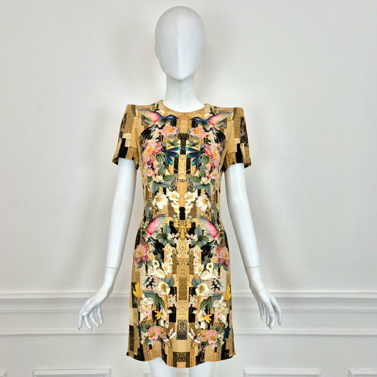 Alexander McQueen | Abito resort 2013 colibrì e libellule