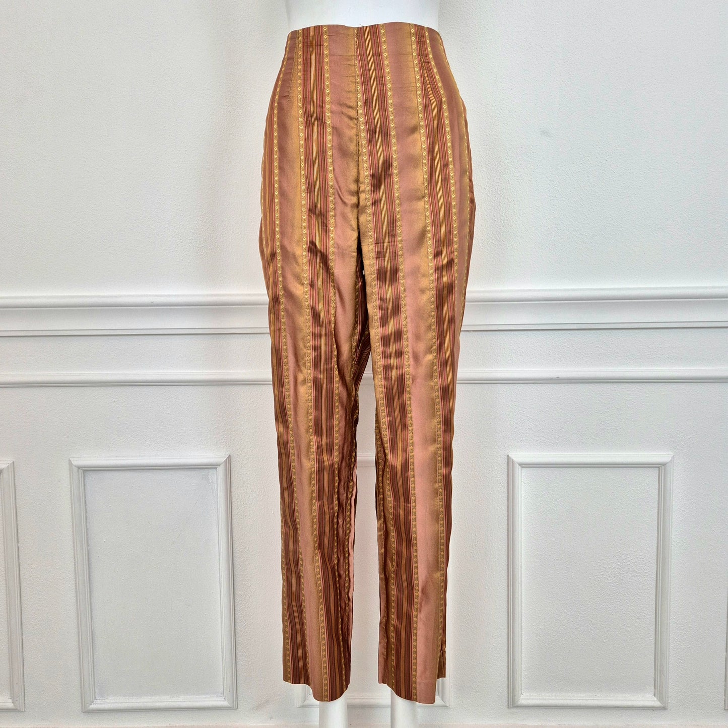 Romeo Gigli | Pantaloni in seta arancio estate 2001