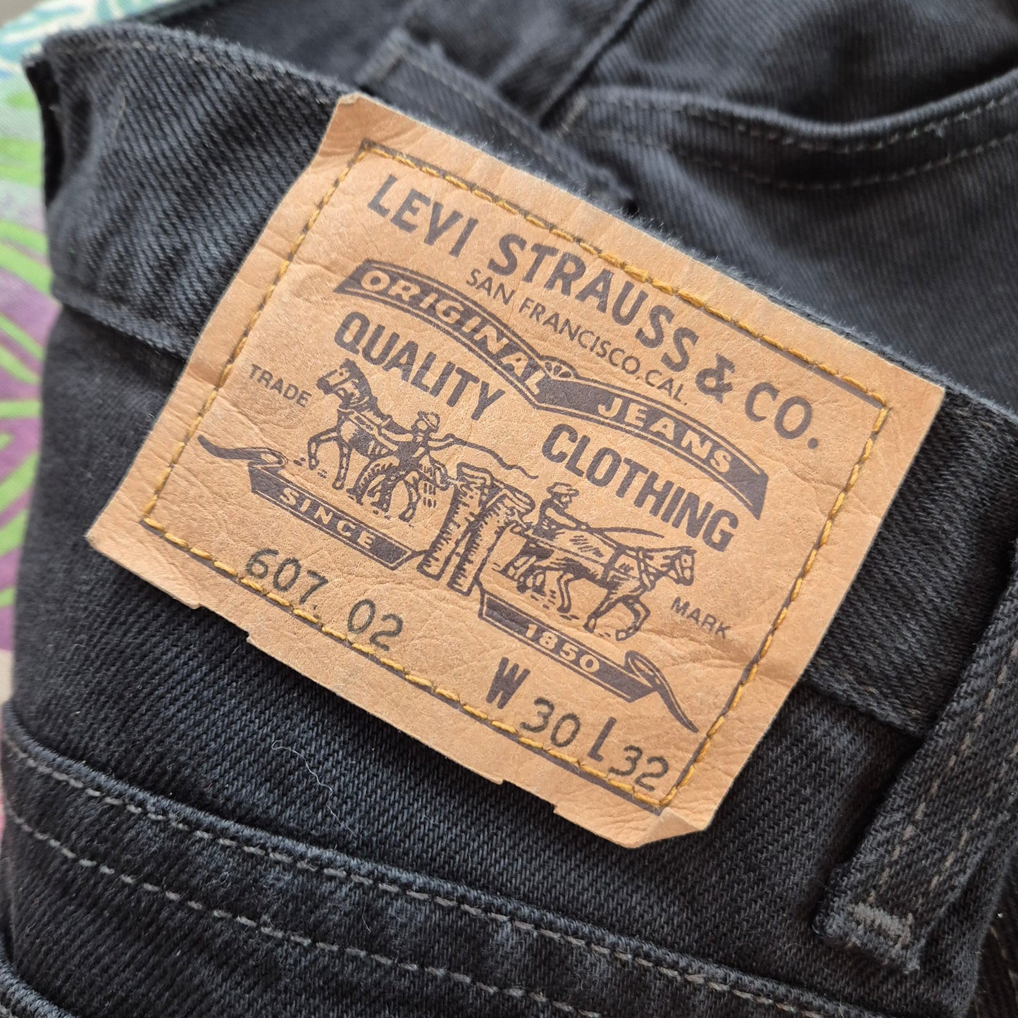 Levi's | Jeans 607 W30 denim nero