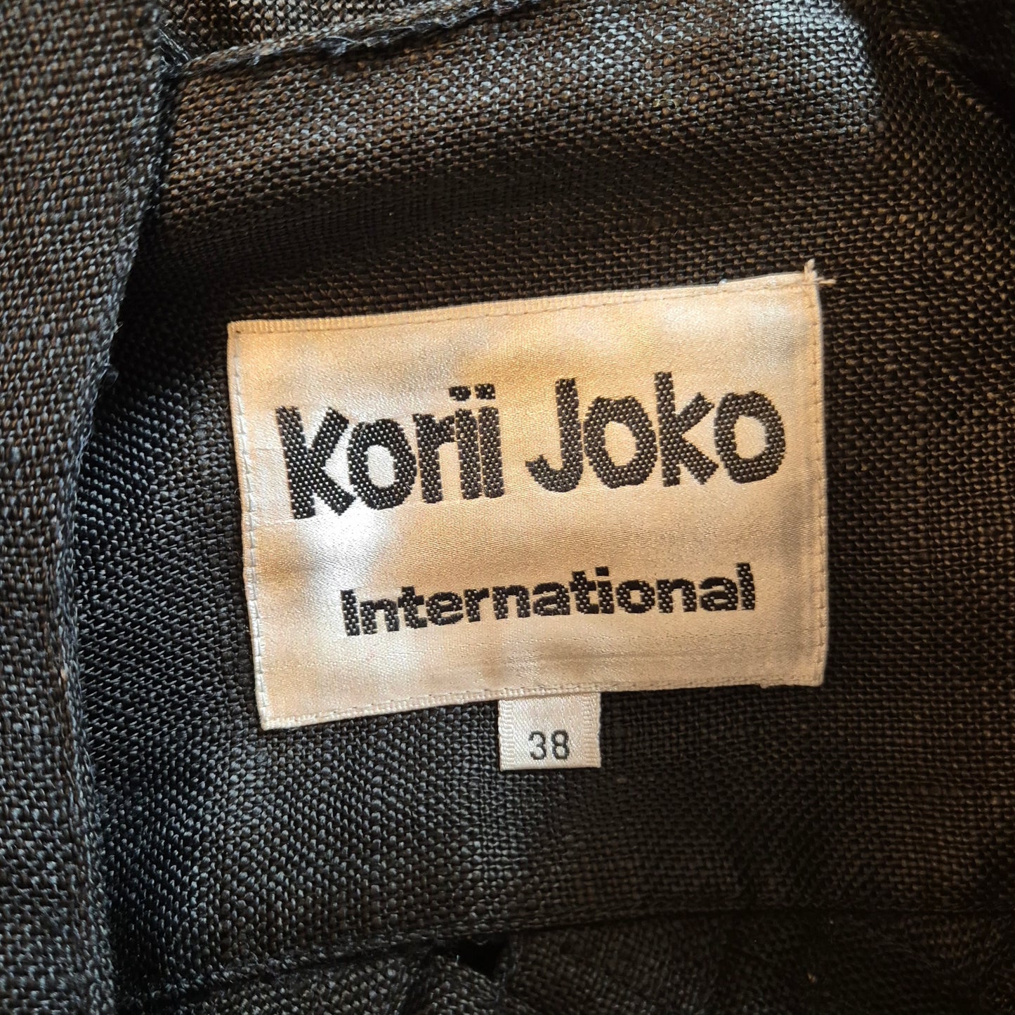 Korii Joko | Giacca in lino Re multicolor