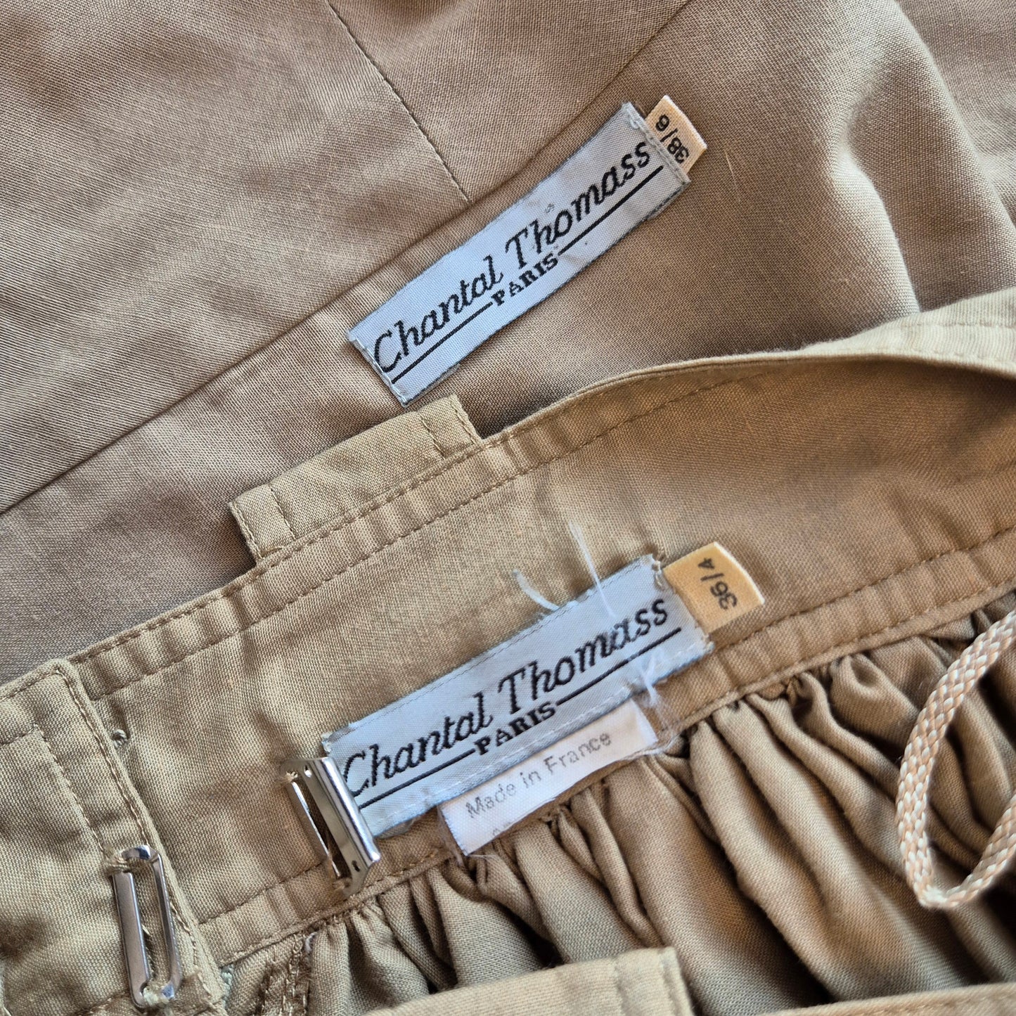 Chantal Thomass | Completo vintage con gonna pantalone