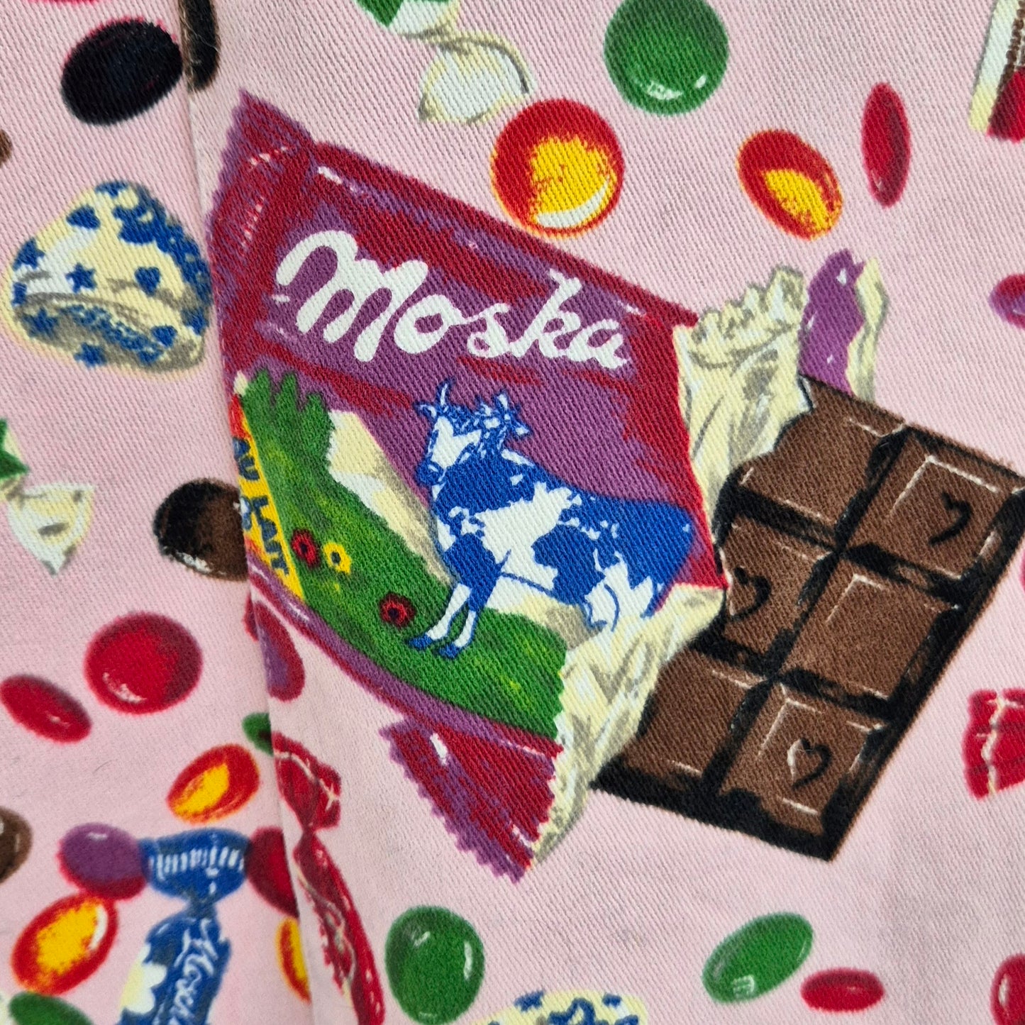 Moschino | Abito stampa caramelle e dolcetti