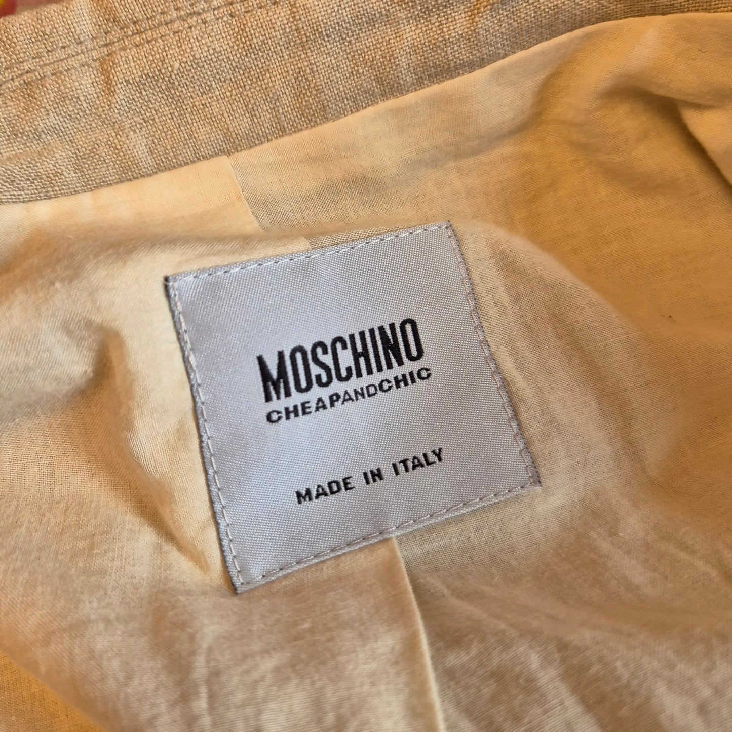 Moschino | Giacca "sarto" lino