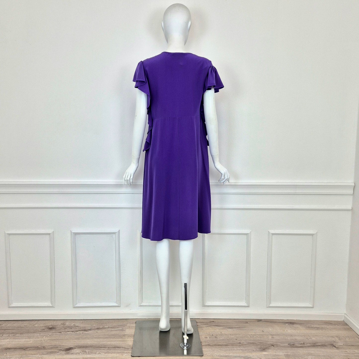 Rochas | Abito in seta viola