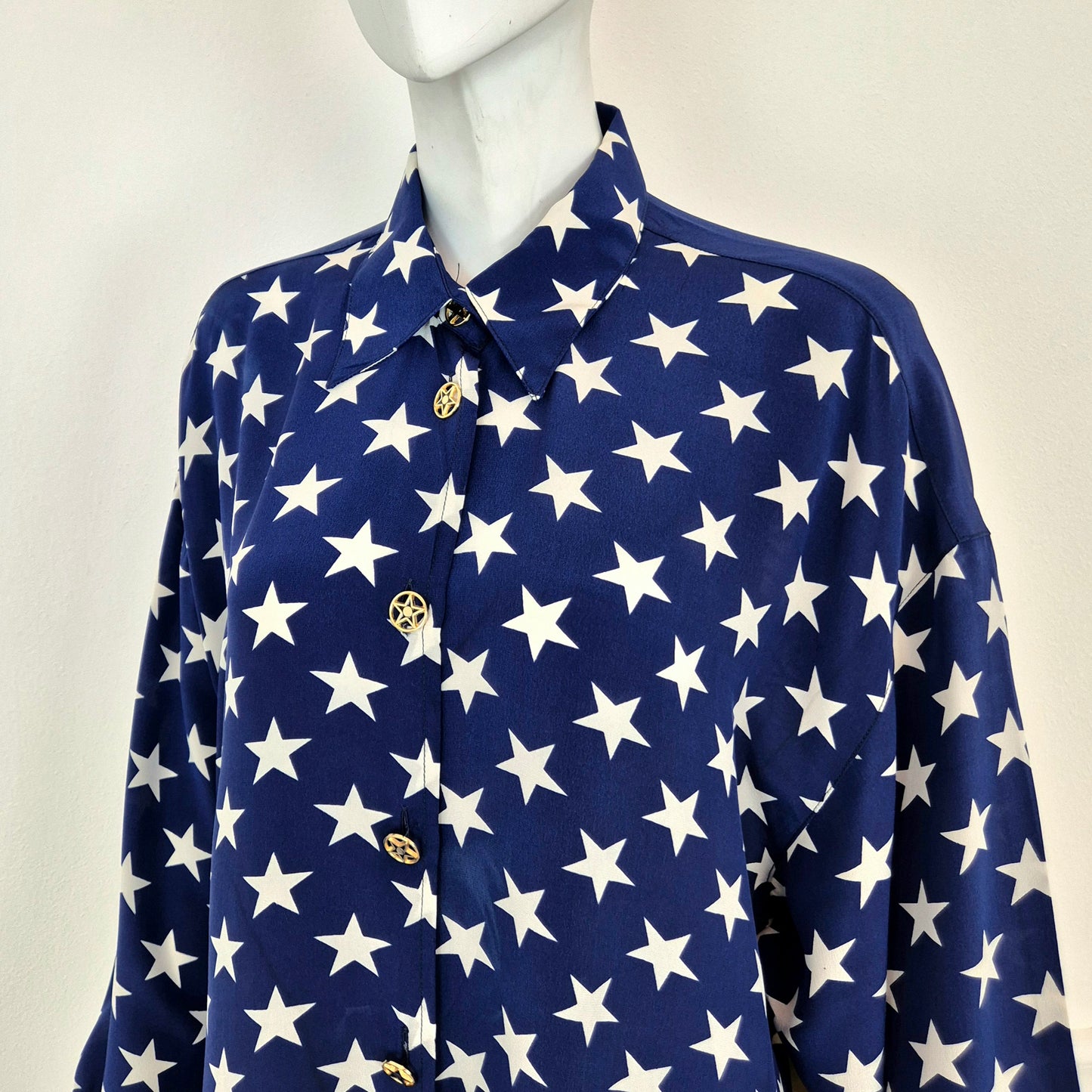 Jc de Castelbajac | Camicia in seta "American Circus"