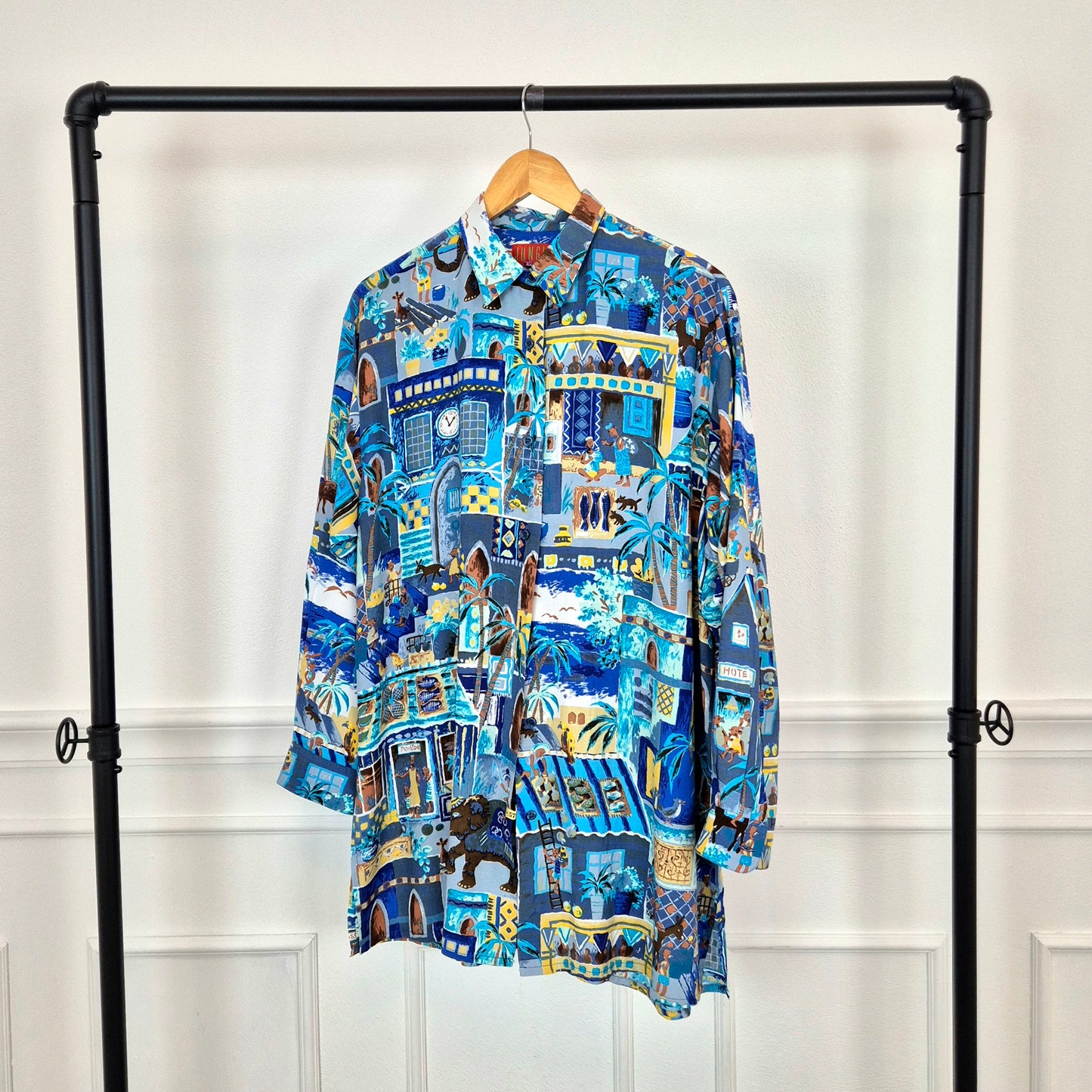 Kenzo | Camicia in viscosa con stampa