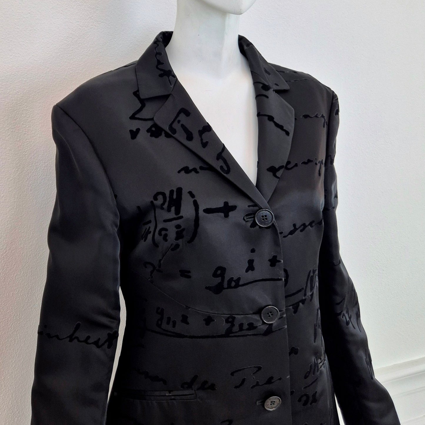 Moschino | Blazer con formule matematiche