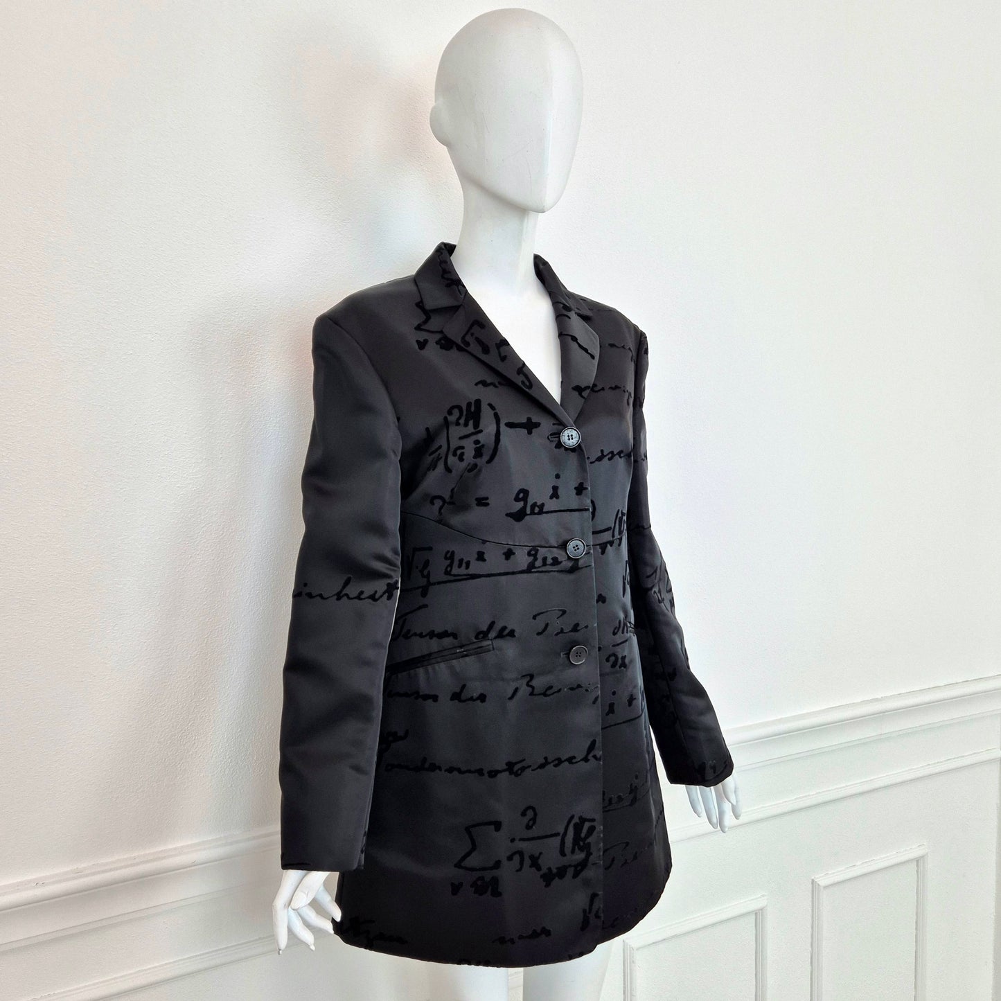 Moschino | Blazer con formule matematiche